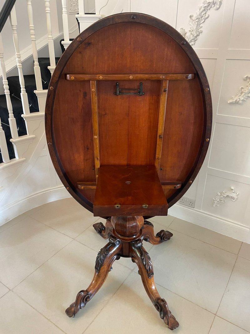 Exceptional Quality Antique Victorian Rosewood Centre/Dining Table - Image 2